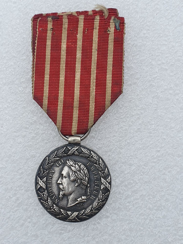 Médaille italie 1859 - médaille, d'italie