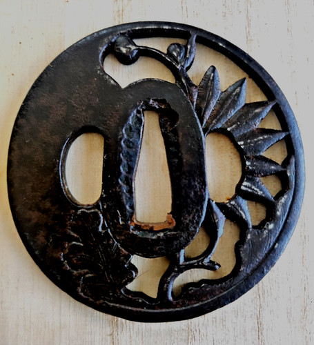 Tsuba fer katana wakizashi