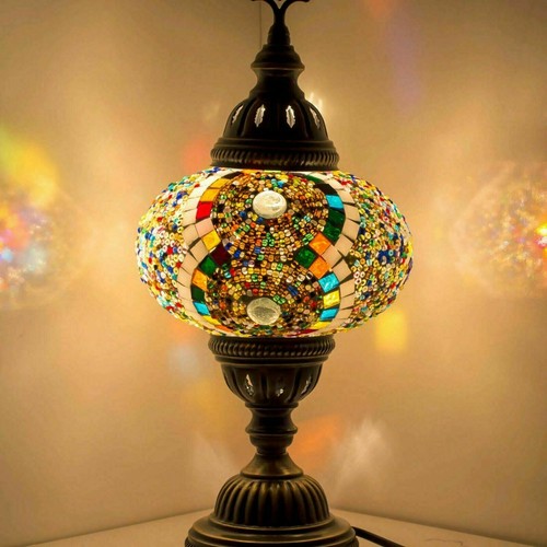 Lampe bureau style turc - lampe, de