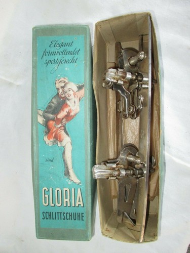 Ancien patin glace gloria - glace,