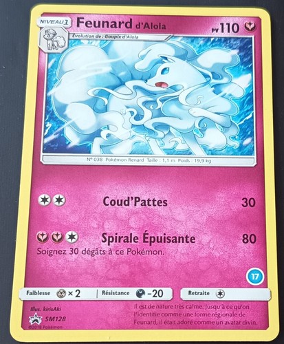 Carte pokémon feunard - pokémon,