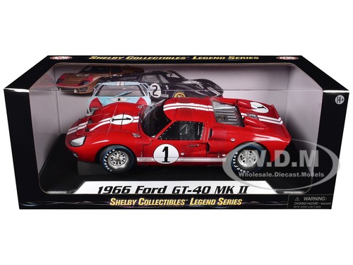 1966 ford gt40 mkii - #1, red