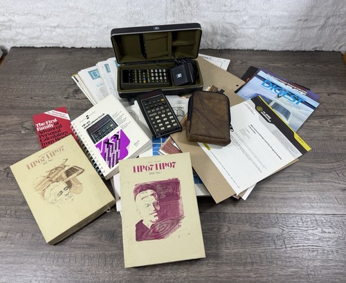 Vtg hp67 lot calculator - 45,