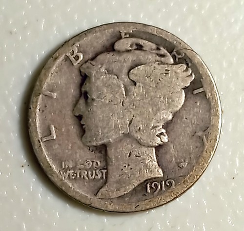 Usa one dime 1919 - usa,