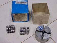 Mandrin 4 mors TOS 80mm Chuck Backenfutter Schaublin Aciera Sixis Hauser Deckel