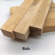 x5  Carrelets de buis Non Stabilisé ? Bois Naturel pour Tournage et Artisanat