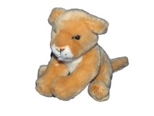 Doudou peluche tigre lionne - peluche,