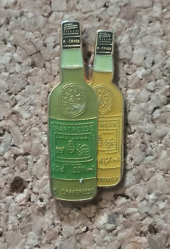 Pin bouteilles chartreuse - bouteilles,