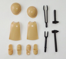 Playmobil 3370 Forgeron Accessoires Chapeau tablier chaussure outils - occasion