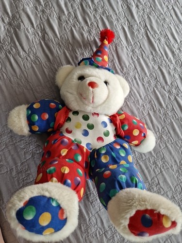 Peluche ours maxita clown - ours,
