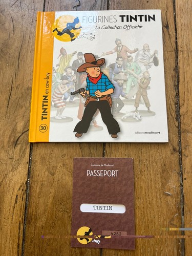 Livret passeport tintin - passeport,