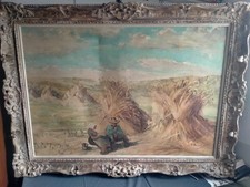 Grande Peinture impressionniste Sur Toile Magnifique Cadre Montparnasse 103*138