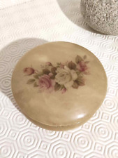 boîte à bijoux en albâtre C.R Volterra Italie vintage