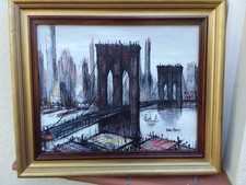 Tableau de S Duchamp huile sur