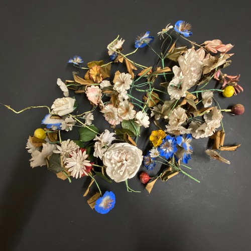 Lot fleurs anciennes - fleurs, en