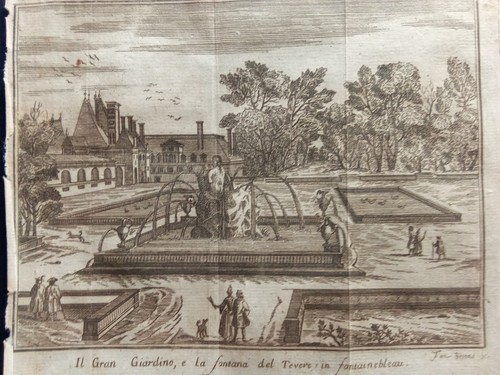 Gravure sur cuivre salmon - gravure, 1750