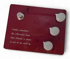 Pédale d'effets d'overdrive KLON KTR V1 testée et fonctionne 16805