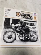 Rudge 500 usine "Wal Handley"
