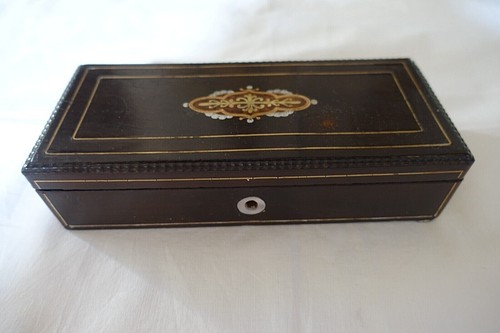 Rare coffret plumier ecrin - coffret,
