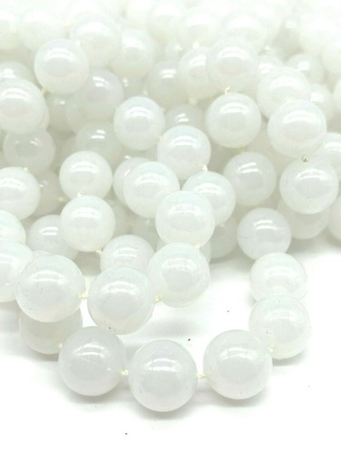 Milky white plastic - 12,