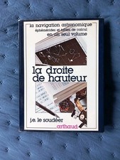 J.E. Le Soudeer - La droite de hauteur - Navigation Astronomique - 1979