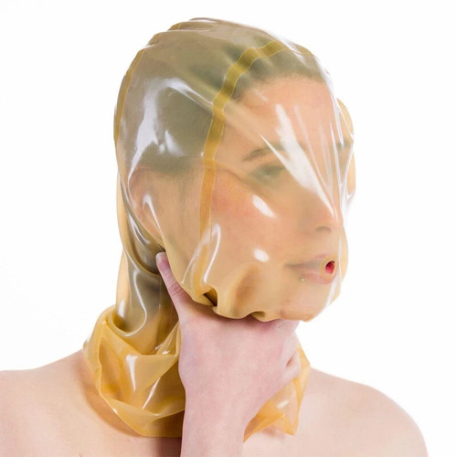 Unisex latex hood - unisex, bag