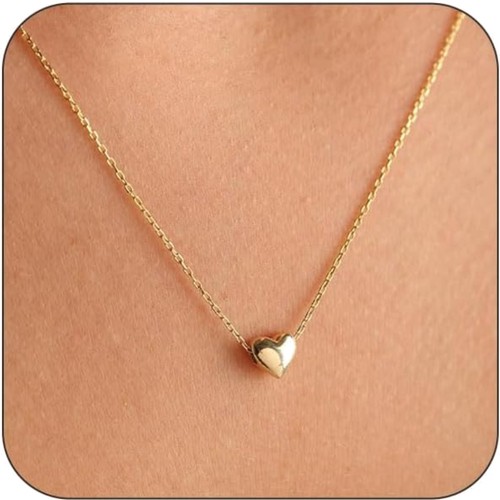 Collier cœur 18k femme - collier,