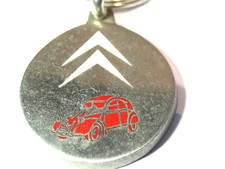 porte clés automobiles logo CITROEN 2CV garages concessions