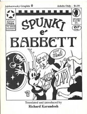 RARE EO 1995 BD PORNO MICRO TIRAGE RICHARD KARANDOSH : SPUNKI E' BABBETT