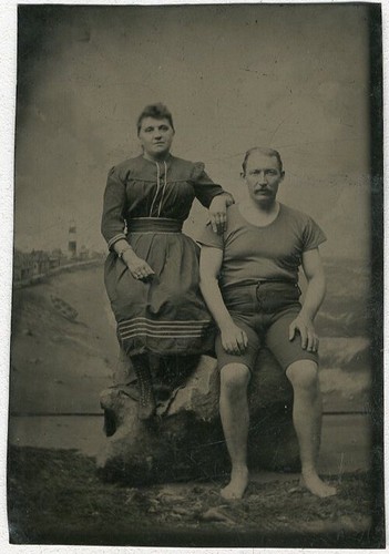 Ferrotype original couple vers - couple,