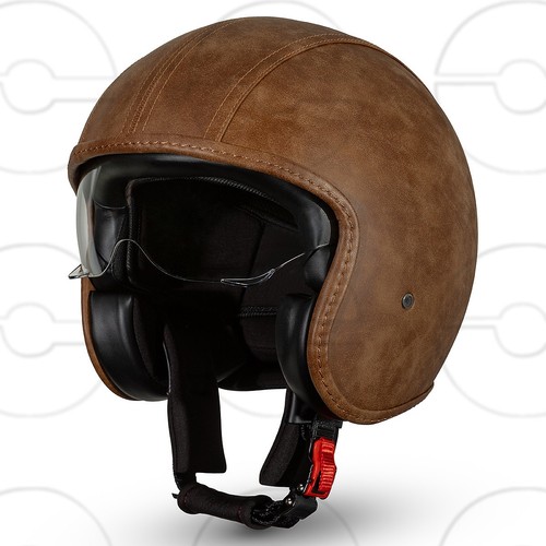 Casque cruizer vintage cuir - casque,