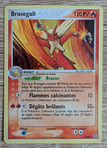 Carte pokémon brasegali 106 - carte,