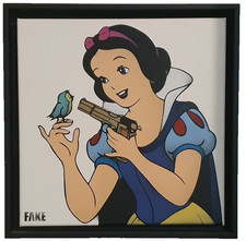 FAKE Blanche neige Peinture à