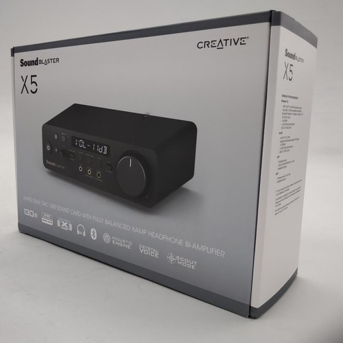 Creative sound blaster - blaster, x5