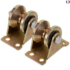 GUNGY Poulie de Levage Poulie Simple pour Rail Roulette Portail Coulissant Roue