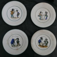 Service à Dessert Thème Photographie Faïencerie de Gien 1875