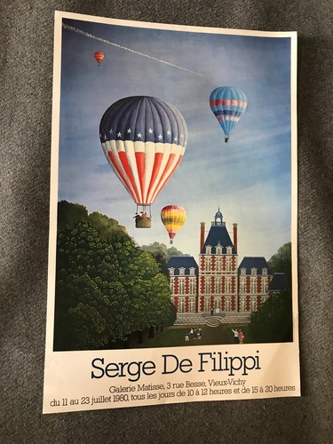 Serge filippi affiche art - serge, d'art