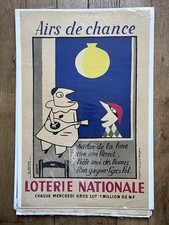 Affiche Loterie nationale Au