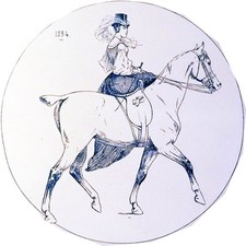 EQUITATION :  Jeune femme