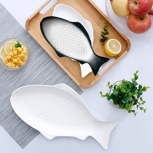 Assiette poisson créative - assiette,