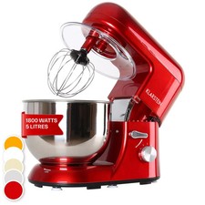 Food processor stand mixer dough kneading machine 2000 W stainless steel red