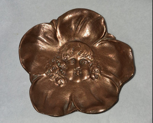 Vide poche laiton repoussé - en,