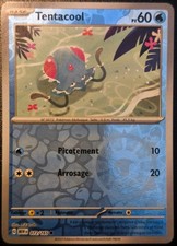 Carte Pokémon REVERSE Tentacool 072/165 MEW Ecarlate Violet Pokémon 151 FR NEUF