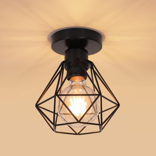 Plafonnier industriel vintage - plafonnier,