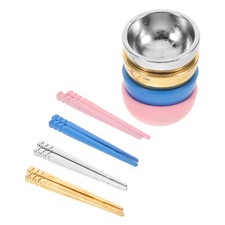  4 Set Mini Vaisselle Pour Maison De Poupée Accessoires Restaurant