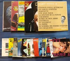 Lot disques vinyle 33t - 45t,