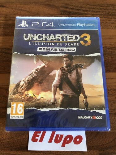 Uncharted remastered sony - uncharted,