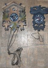 Lot De 2 Petit Coucou Mécanique A Restaurer 