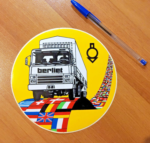 Autocollant renault berliet - renault,