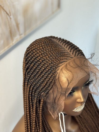 Full lace braided wig - full,